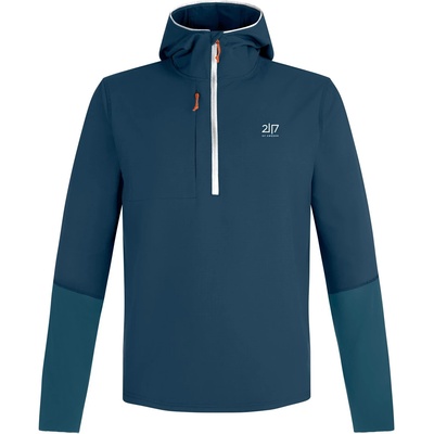 2117 of Sweden Мъжко поларено яке 2117 of Sweden Gyljen Waffle Hoodie Fleece jacket - Navy (005-7105-0211)