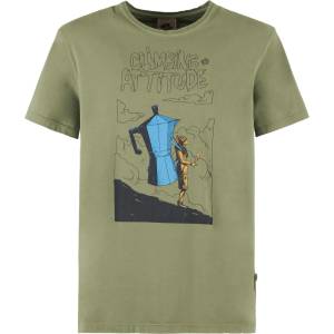 E9 Мъжка тениска E9 Atti T-shirt - Cumino - размер L (217-0116-0314)