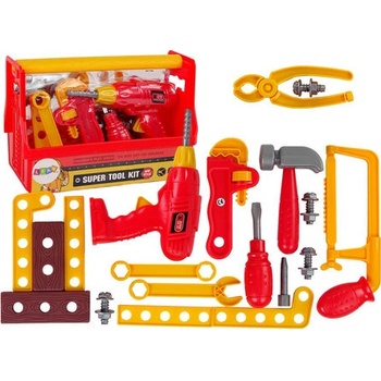 Lean Toys Sada náradia v prenosnom kufríku