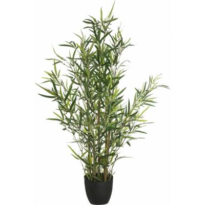 Atmosphera Umělá rostlina BAMBUS, černý květináč, 90 cm
