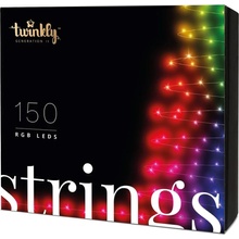 Twinkly Strings Multi Color chytré žárovky 150 kusů na stromeček ovládané prostřednictvím aplikace barevné 12 m