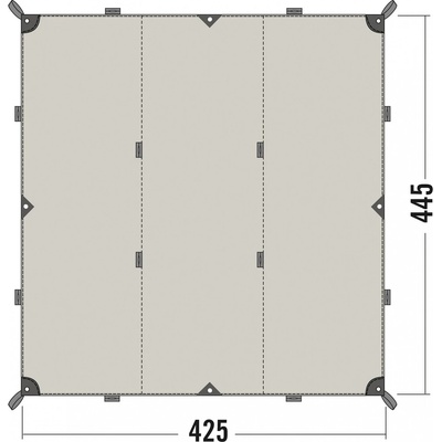 TATONKA Навес Tatonka Tarp 1 TC Tarp - Sand Beige - размер One Size (563-0192-0111)