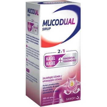 Mucodual 2,5 g 100 ml sirup 100 ml
