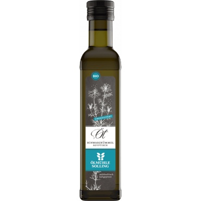 Ölmühle Solling Нефилтрирано био масло от черни семена - 250 мл