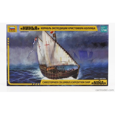 Zvezda Boat Nina Christopher Columbus Expedition Ship 1942 1:100