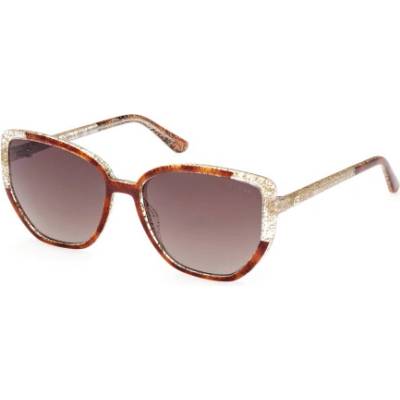 GUESS Слънчеви очила за жени guess jeans, Цвят Кафяв (gu7882s_marrone_52f)