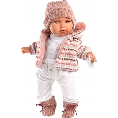 Llorens 14206 Baby 42 cm Julia s měkkým bříškem