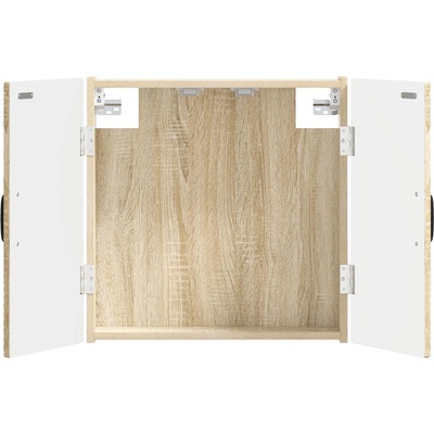 vidaXL Кабинет за дартборд HOORN Дъб сонома 52, 5 x 10, 5 x 53, 5 см (897327)