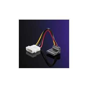 Roline 11.03. 1061 : : Power Adapter кабел, 4-pin HDD към SATA (90°), 0.1 м