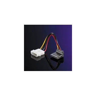 Roline 11.03. 1061 : : Power Adapter кабел, 4-pin HDD към SATA (90°), 0.1 м
