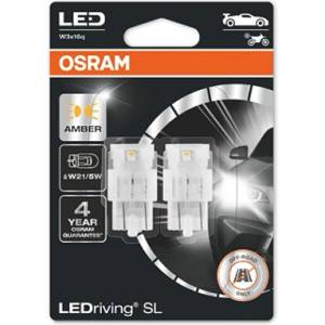 OSRAM Крушка OSRAM LED P21/5W, 12V, 1.3W, 55lm/10lm, 2 броя - Maslatabg - 34,87 лв