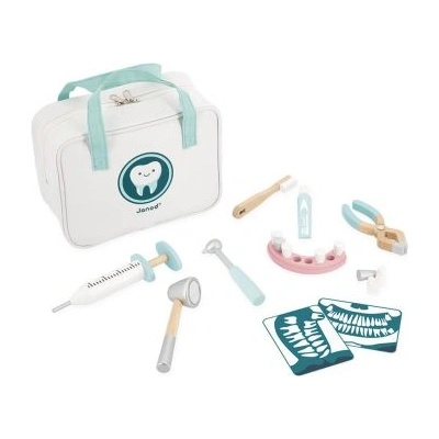 Janod - Дървен зъболекарски комплект (J06550)