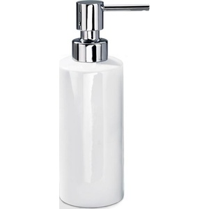 DECOR WALTHER Дозатор за сапун Porzellan 17, 5 см бял хром (0820400)