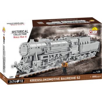 Cobi 6281 Kriegslokomotive Baureihe 52, 1: 35, 2476 к, 1 ф