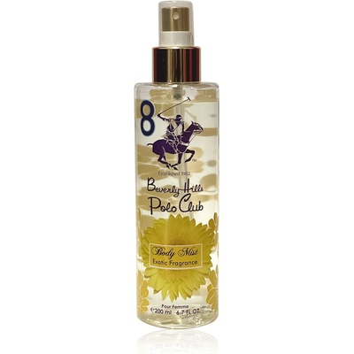 Beverly Hills Polo Club Beverly Hills Polo Club, No. 8 Exotic Fragrance, Body Spray, 200 ml