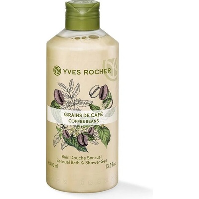 Yves Rocher sprchový gel Zrnka kávy 400 ml