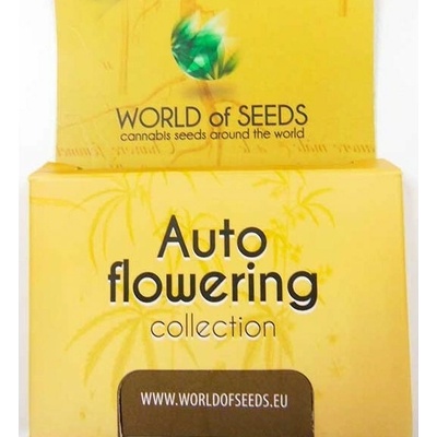 World of Seeds Autoflowering Collection semienka neobsahujú THC 8 ks