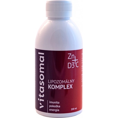 Vitasomal lipozomálny komplex C+D3+Zn 200 ml