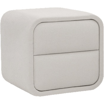 Carmen Нощно шкафче за спалня mykonos - перла sy