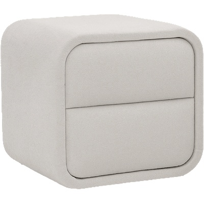 Carmen Нощно шкафче за спалня mykonos - перла sy