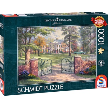 Schmidt Spiele Пъзел Schmidt от 1000 части - Грейсленд, 50-та годишнина (58783)