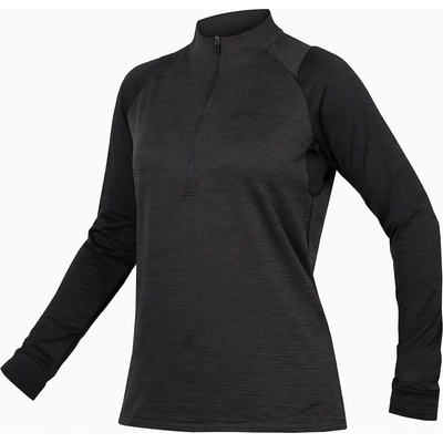 Endura Дамска колоездачна блуза с дълъг ръкав Endura Singletrack Fleece black