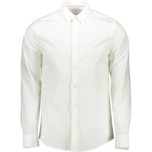 Calvin Klein Мъжка риза с дълъг ръкав calvin klein, Размер xs, Цвят Бяло (j30j319065_86c3dfb_biancoyaf)