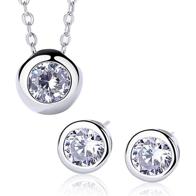 Silenti Jewelry Сребърен комплект "Симетрия