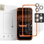 Tech-Protect easy set+ 3-ОПАКОВКИ iphone 16 pro / 17 pro ПРОЗРАЧЕН (5906302319282)