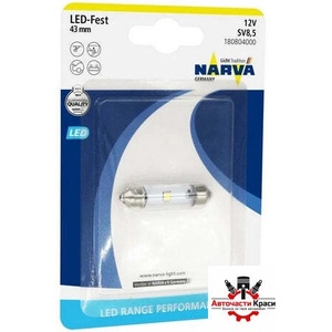 NARVA NARVA-18080 -Led- сульфидна 1бр. -43мм 6000K ('18080)