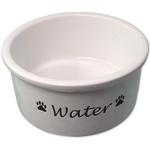 Dog fantasy Керамична купа бяла Water 600 мл