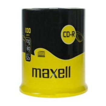 Image 1 of Maxell CD-R Maxell 80min. /700mb. 52X - 100 бр. в целофан