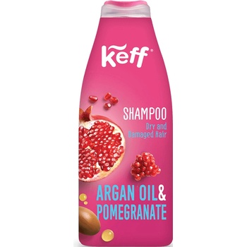 Keff Šampón pre suché vlasy Granátové jablko & Arganový olej 500ml