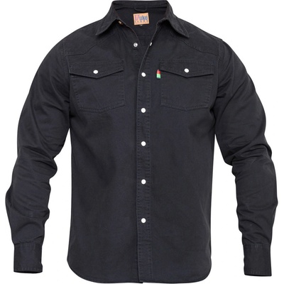 Duke pánská riflová košile Western Style Denim shirt černá