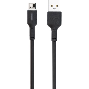 Image 1 of DeTech Кабел за данни DeTech DE-C37M, Micro USB, 1.0m, Black - 40194 (DE-40194)