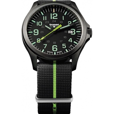 Traser P67 Officer Pro GunMetal Black/Lime