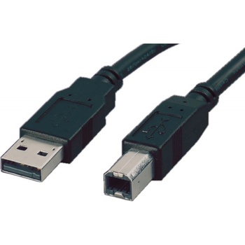 4World 07882 USB 2.0 AM / BM mini, 1,8m, černý