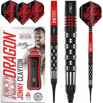 Red Dragon soft Johnny Clayton Premier League Special Edition 20g, 90% wolfram