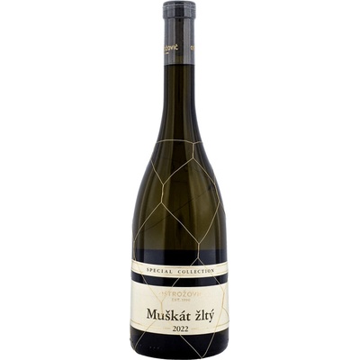 J&J Ostrožovič Special Collection Muškát žltý 2021 12% 0,75 l (čistá fľaša)