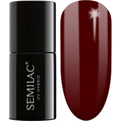 Hybridní lak barevný lak Semilac 029 espresso 7 ml