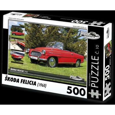Retro-Auta Škoda Felicia 1960 500 dílků
