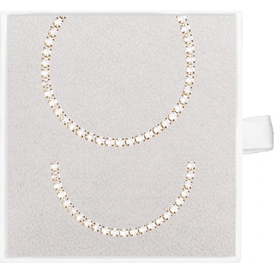 Franco Bene Kamínkový set náhrdelník a náramek pozlacený 6025 – Zbozi.Blesk.cz