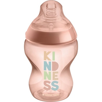 Tommee Tippee Closer To Nature Anti-colic Kindness бебешко шише Slow Flow 0m+ 260ml