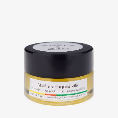 Anela Malá moringová víla Obsah: 5 ml vzorek zklidňující mast pro přirozenou regeneraci kůže