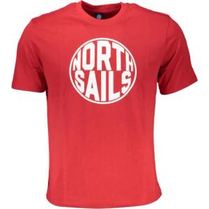 North sails Мъжка тениска с къс ръкав north sails, Цвят Червено (902836000_ro0230)