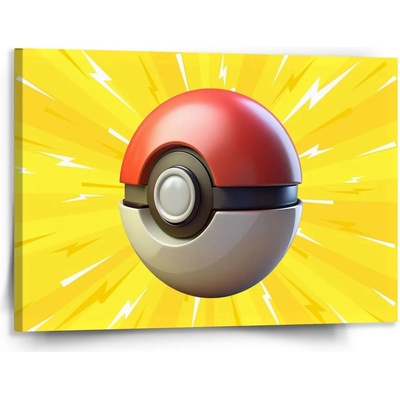Sablio Obraz Pokemon ball Explózia - 150x110 cm