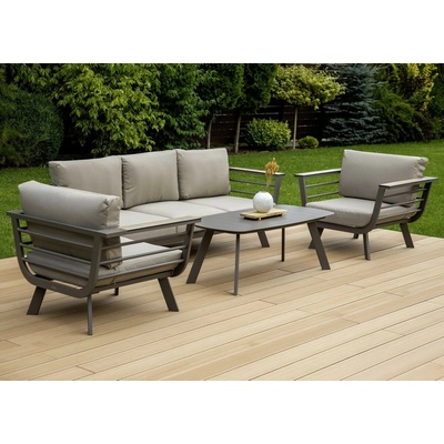 Furrore ASPEN CAFFE 3+1 záhradná sedacia súprava, taupe 006429