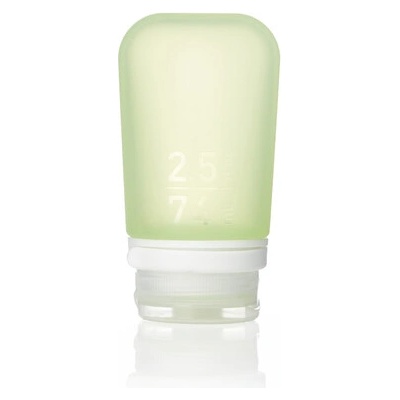 humangear GoToob+ Силиконова бутилка за пътуване / контейнер 74 ml зелена (072710)