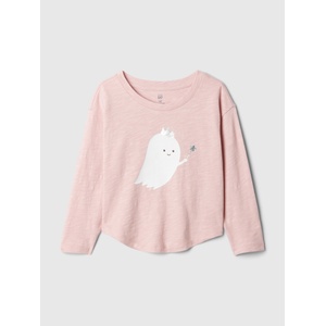 GAP Бебешка памучна тениска GAP GAP | Rozov | Момичешки | 12-18 месеца