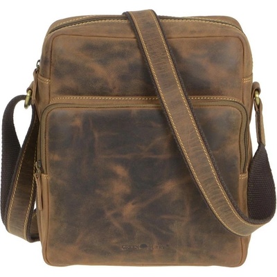 Greenburry Vintage reporter bag portrait format leather 1654-25